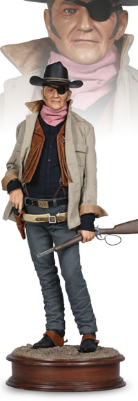 John Wayne Figure as Rooster Cogburn